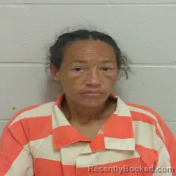 Mugshot of Anna Mariah Simons booked in Brown County, Texas on July 28, 2026