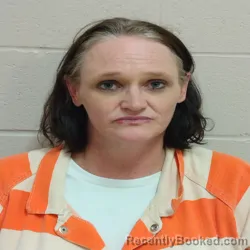 Mugshot of KRISTI SHUMAKER SIMPSON booked in Brown County, Texas on June 8, 2026