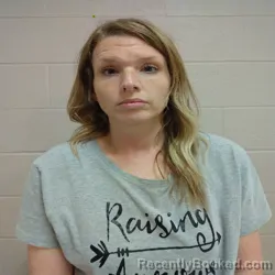 Mugshot of Megan Nicole Simmons booked in Brown County, Texas on October 2, 2026