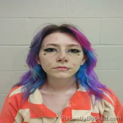 Mugshot of Sasha Sky Sikes booked in Brown County, Texas on August 14, 2026
