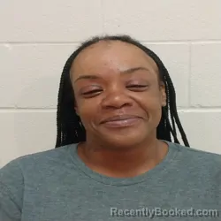 Mugshot of Valresha Eukara Sims booked in Brown County, Texas on August 6, 2026