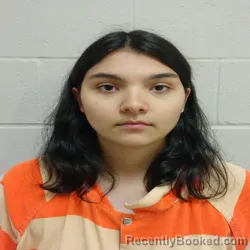 Mugshot of LORELEI PAIGE MARIE TROUT booked in Brown County, Texas on April 29, 2026