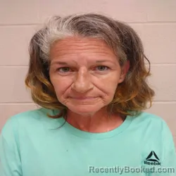 Mugshot of VICTORIA LYNN VALCHAR booked in Brown County, Texas on July 19, 2026