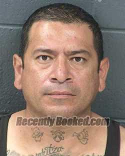 Booking photo from Dona Ana County, New Mexico