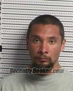 Booking photo from Dona Ana County, New Mexico