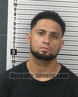 Booking photo from Dona Ana County, New Mexico