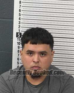 Booking photo from Dona Ana County, New Mexico