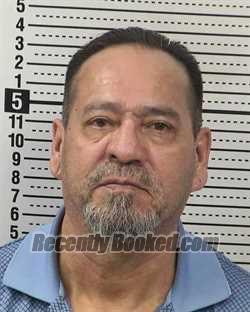 Booking photo from Dona Ana County, New Mexico