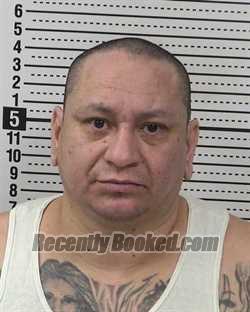 Booking photo from Dona Ana County, New Mexico