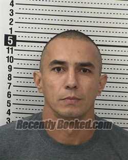 Booking photo from Dona Ana County, New Mexico