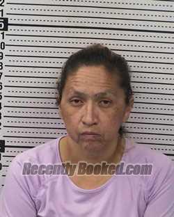 Booking photo from Dona Ana County, New Mexico