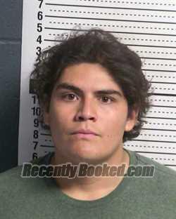 Booking photo from Dona Ana County, New Mexico