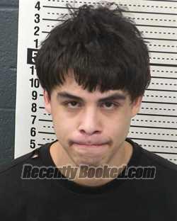 Booking photo from Dona Ana County, New Mexico