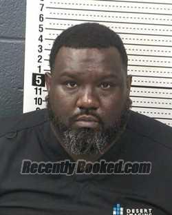 Booking photo from Dona Ana County, New Mexico