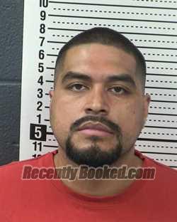 Booking photo from Dona Ana County, New Mexico