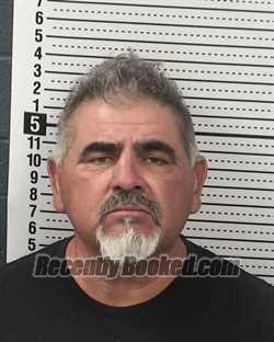 Booking photo from Dona Ana County, New Mexico