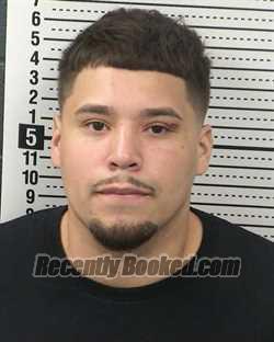Booking photo from Dona Ana County, New Mexico