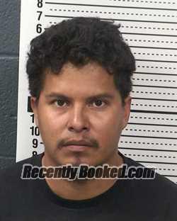 Booking photo from Dona Ana County, New Mexico
