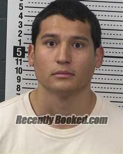Booking photo from Dona Ana County, New Mexico