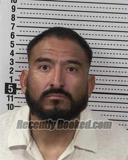 Booking photo from Dona Ana County, New Mexico