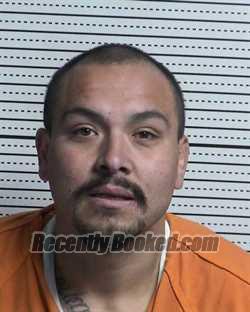 Booking photo from Dona Ana County, New Mexico