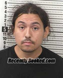 Booking photo from Dona Ana County, New Mexico