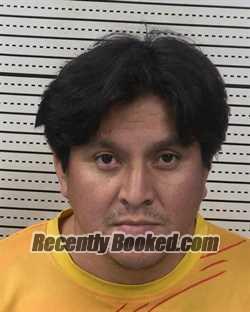 Booking photo from Dona Ana County, New Mexico