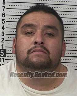 Booking photo from Dona Ana County, New Mexico