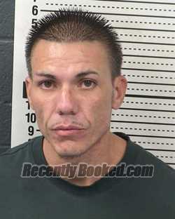 Booking photo from Dona Ana County, New Mexico