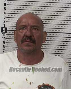 Booking photo from Dona Ana County, New Mexico