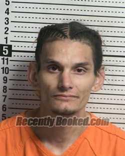 Booking photo from Dona Ana County, New Mexico