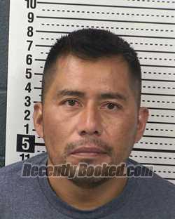 Booking photo from Dona Ana County, New Mexico