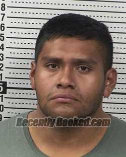 Booking photo from Dona Ana County, New Mexico