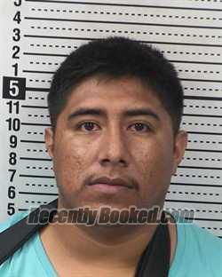 Booking photo from Dona Ana County, New Mexico