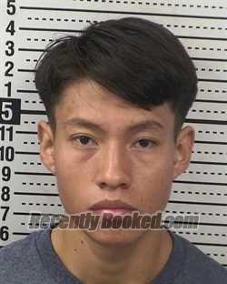 Booking photo from Dona Ana County, New Mexico