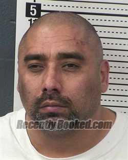 Booking photo from Dona Ana County, New Mexico