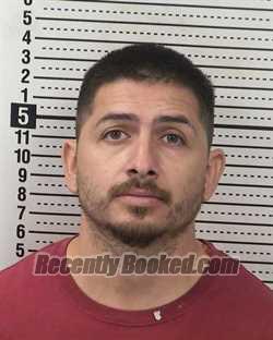 Booking photo from Dona Ana County, New Mexico