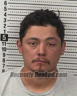 Booking photo from Dona Ana County, New Mexico
