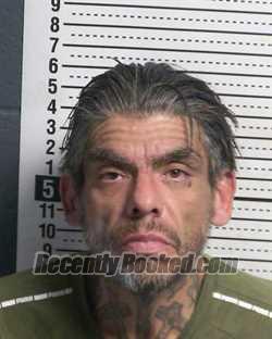 Booking photo from Dona Ana County, New Mexico