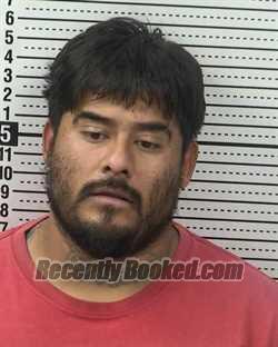 Booking photo from Dona Ana County, New Mexico