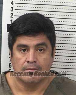 Booking photo from Dona Ana County, New Mexico