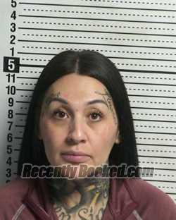Booking photo from Dona Ana County, New Mexico