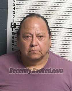 Booking photo from Dona Ana County, New Mexico