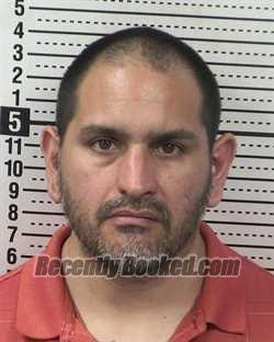 Booking photo from Dona Ana County, New Mexico