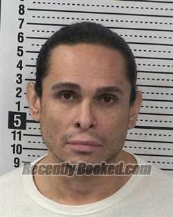 Booking photo from Dona Ana County, New Mexico