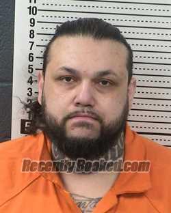 Booking photo from Dona Ana County, New Mexico