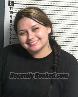 Booking photo from Dona Ana County, New Mexico