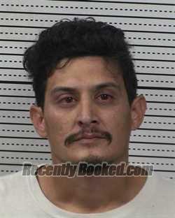 Booking photo from Dona Ana County, New Mexico