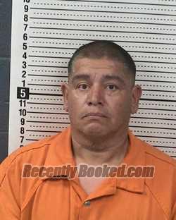 Booking photo from Dona Ana County, New Mexico