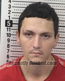 Booking photo from Dona Ana County, New Mexico